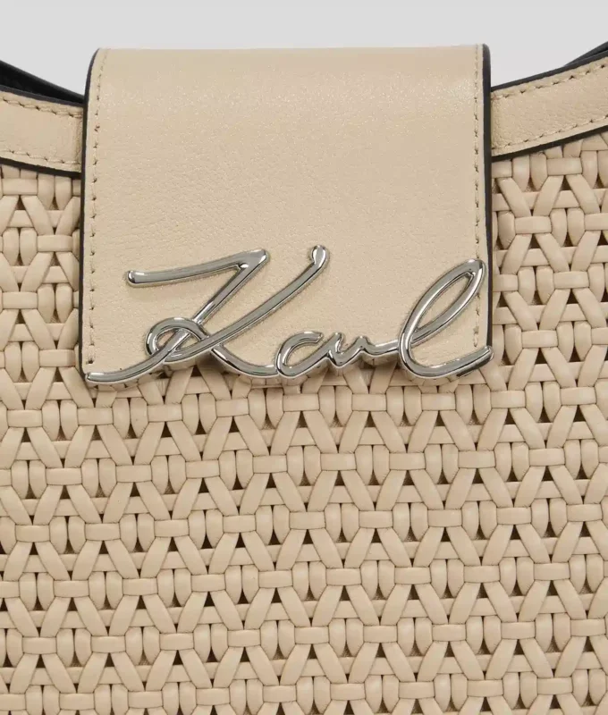K/SIGNATURE GEWEVEN HOBO-TAS