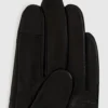 K/Signature handschoenen van imitatiebont