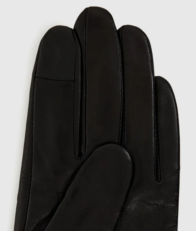 K/Signature handschoenen van imitatiebont