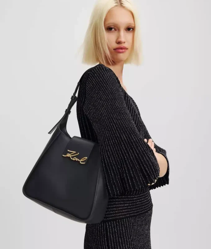 K/SIGNATURE HOBO-TAS