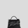 K/SIGNATURE KLEINE CROSSBODY-TAS MET NAGELS