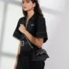 K/SIGNATURE KLEINE CROSSBODY-TAS MET NAGELS