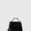 K/Signature kleine crossbodytas met studs