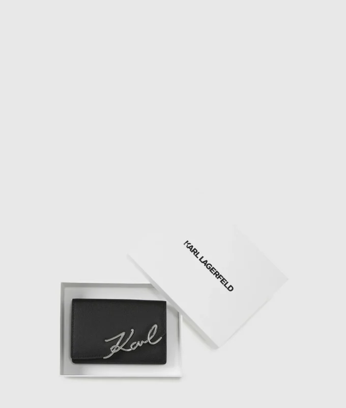 K/Signature kleine portemonnee