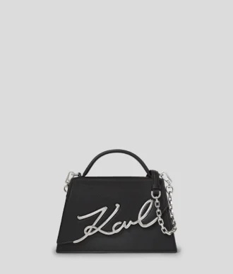 K/SIGNATURE MEDIUM CROSSBODY TAS