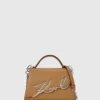 K/SIGNATURE MEDIUM CROSSBODY TAS