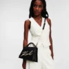 K/SIGNATURE MEDIUM CROSSBODY TAS