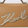 K/SIGNATURE MEDIUM CROSSBODY TAS