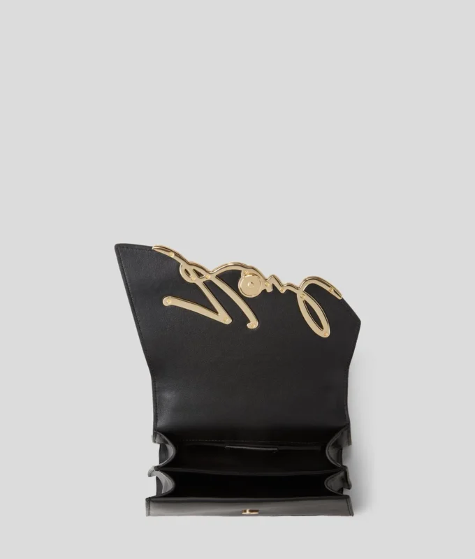 K/SIGNATURE MEDIUM CROSSBODY TAS