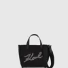 K/Signature mini shopper met strass