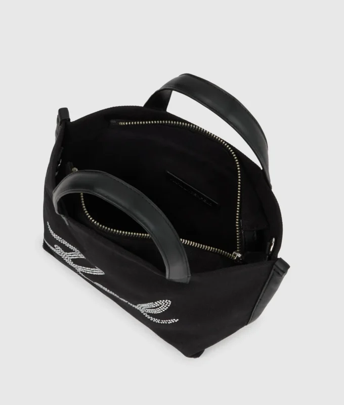 K/Signature mini shopper met strass