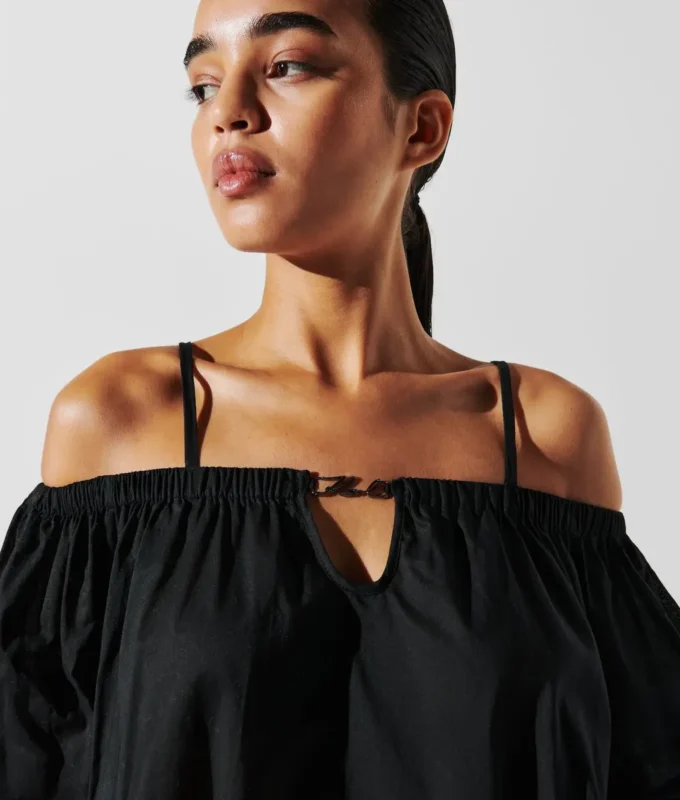K/SIGNATURE OFF-SHOULDER STRANDJURK
