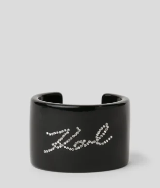 K/SIGNATURE RHINESTONES MANCHETARMBAND