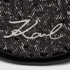 K/Signature ronde crossbodytas met pailletten