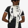 K/Signature sjaal met all-over print