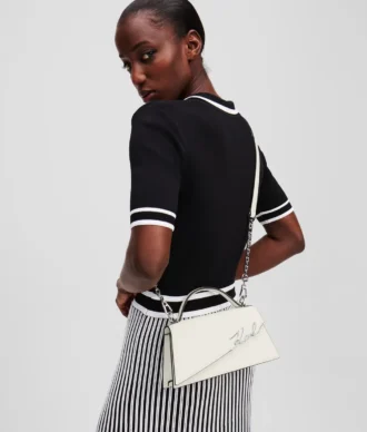 K/SIGNATURE SLIM CROSSBODY TAS