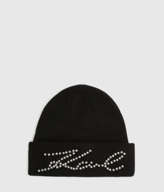K/Signature strass beanie