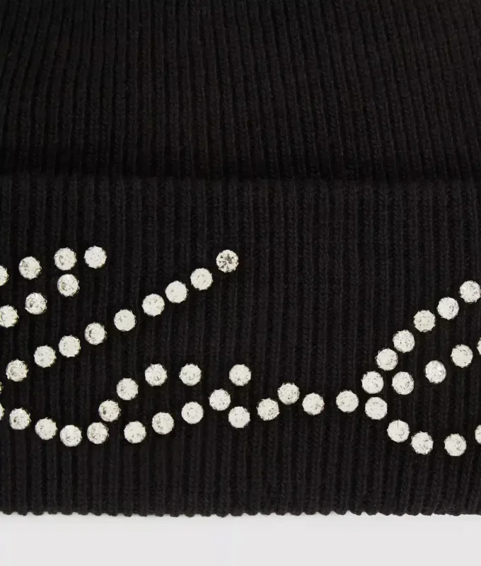 K/Signature strass beanie