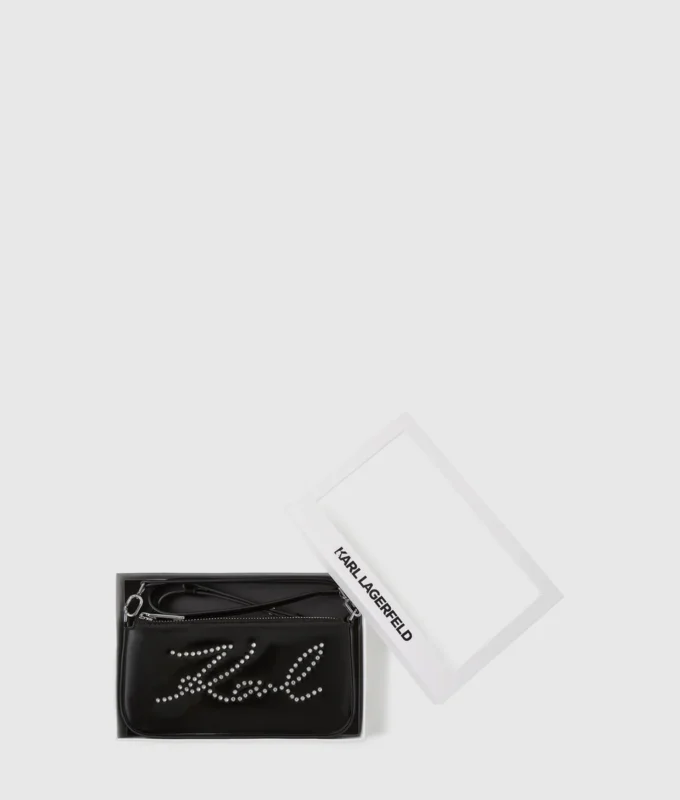 K/Signature studs crossbody-tasje