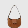 K/Signature suède moon bag