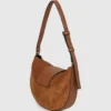 K/Signature suède moon bag