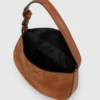 K/Signature suède moon bag