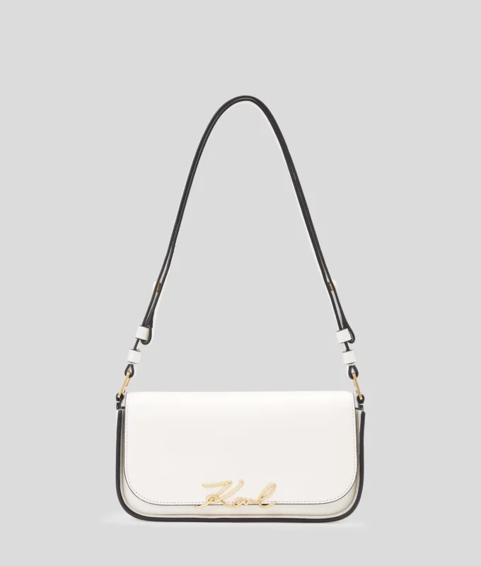 K/SIGNATURE TWEEKANTIGE CROSSBODY TAS