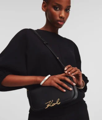 K/SIGNATURE TWEEKANTIGE CROSSBODY TAS