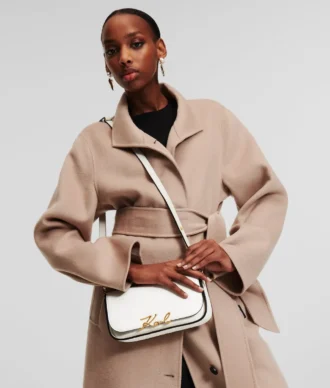 K/SIGNATURE TWEEKANTIGE CROSSBODY TAS