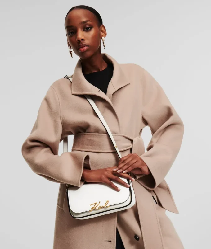 K/SIGNATURE TWEEKANTIGE CROSSBODY TAS