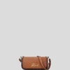 K/SIGNATURE WHIPSTITCH CROSSBODY TAS