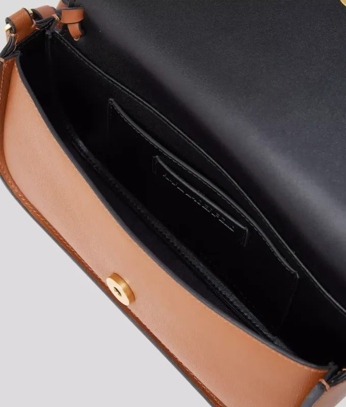 K/SIGNATURE WHIPSTITCH CROSSBODY TAS