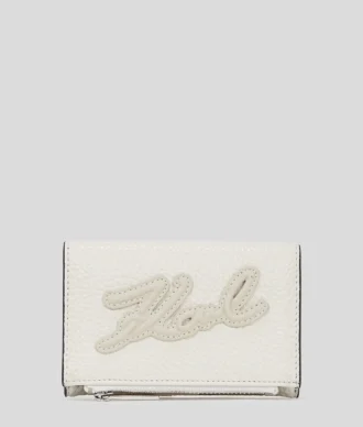 K/SKUARE GRAINY SMALL WALLET