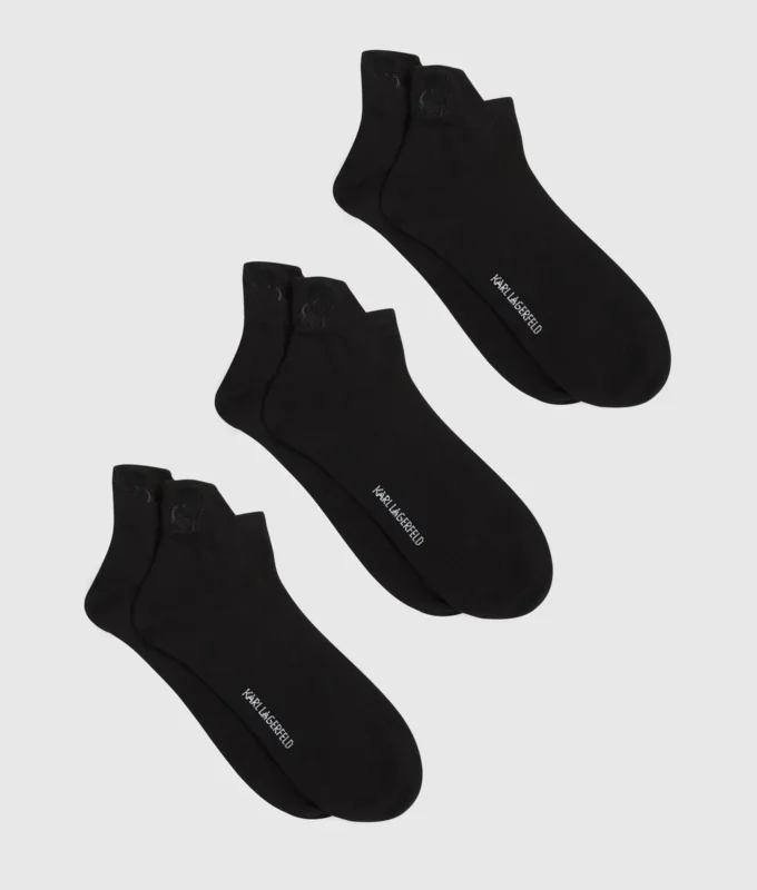 Kameo korte sokken – 3-pack