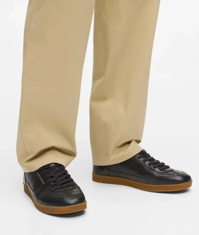Kandidate leren sneakers