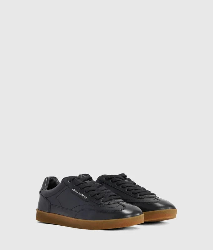 Kandidate leren sneakers