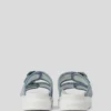 KAPRI DENIM RHINESTONE SANDALEN