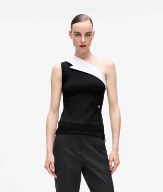 Karl DNA asymmetrische revers top