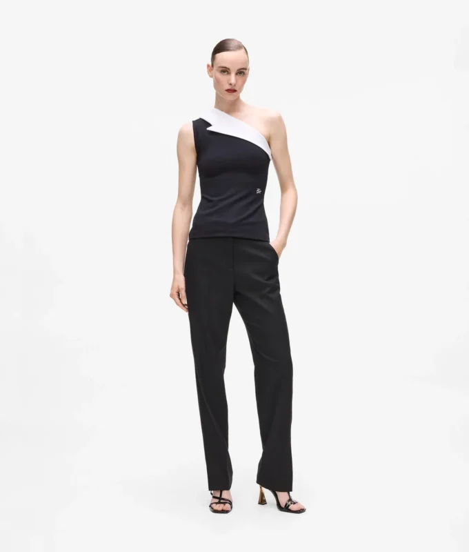 Karl DNA asymmetrische revers top