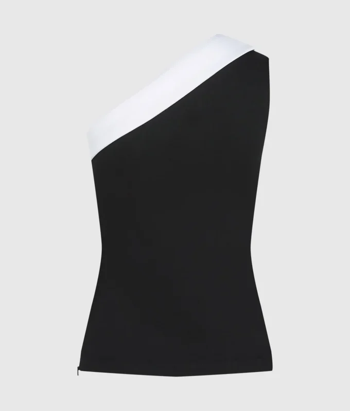 Karl DNA asymmetrische revers top