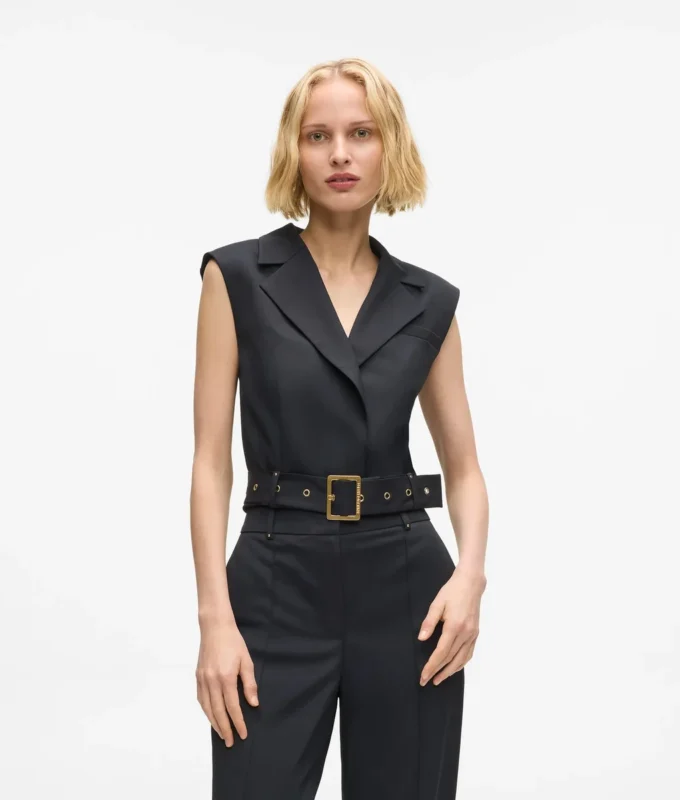 Karl DNA-gilet met studs