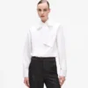 Karl DNA-shirt met strikdetail