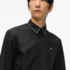 Karl DNA-shirt met studs
