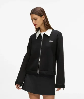 Karl DNA sweatshirt met ritssluiting