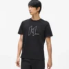 Karl DNA T-shirt met studs