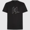 Karl DNA T-shirt met studs
