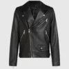 KARL ESSENTIAL LEDEREN JAS