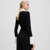 KARL ESSENTIAL POLOSHIRT MET LANGE MOUWEN