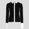 KARL ESSENTIAL POLOSHIRT MET LANGE MOUWEN