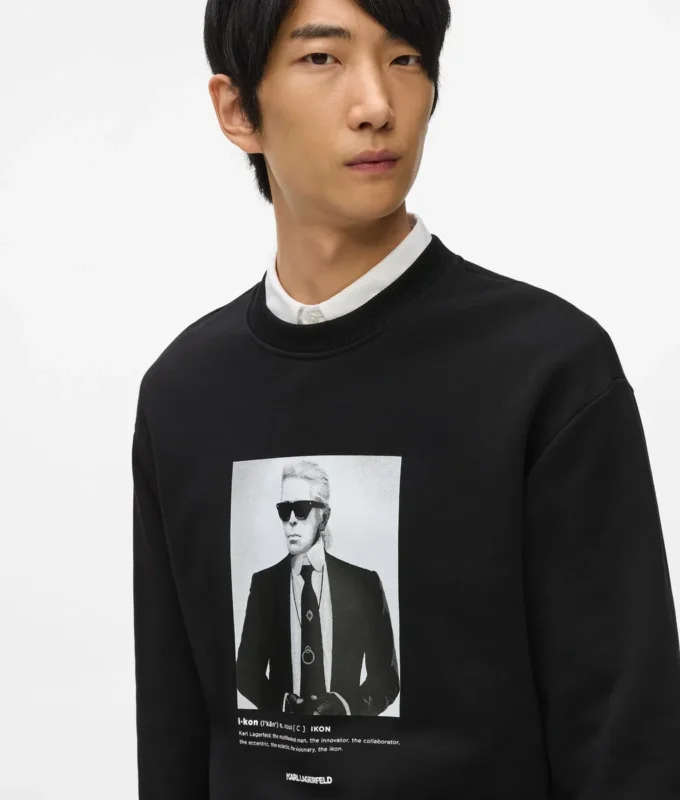 Karl portret sweatshirt